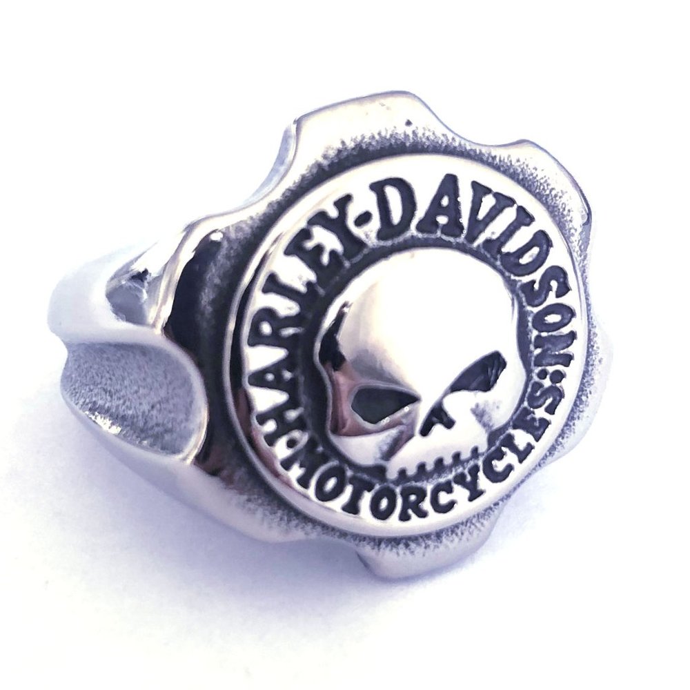Harley-Davidson Silver Skull Jewelry